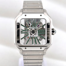 Cartier Santos Skeleton Dial WHSA0028 2024