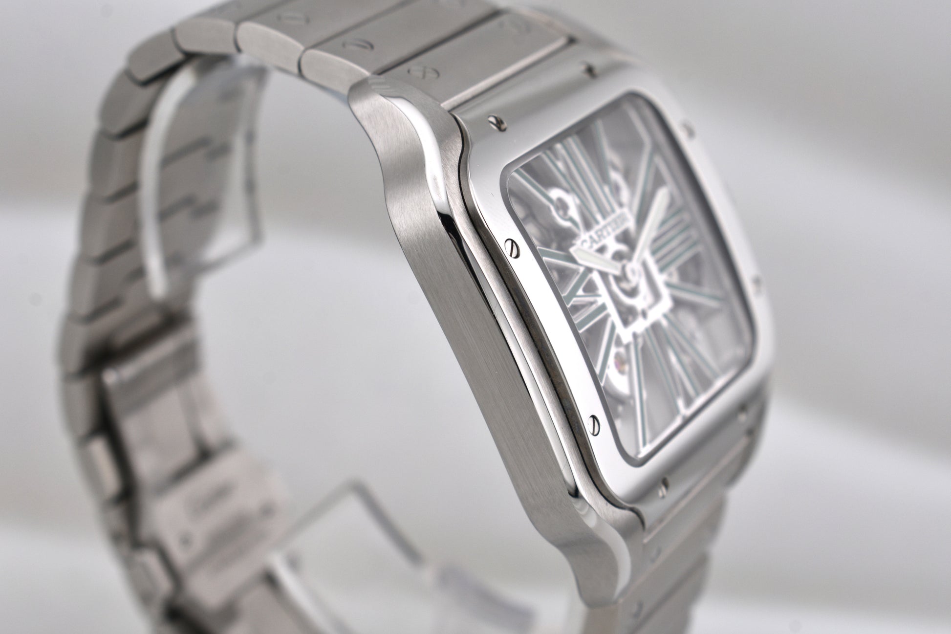 Cartier Santos Skeleton Dial WHSA0028 2024