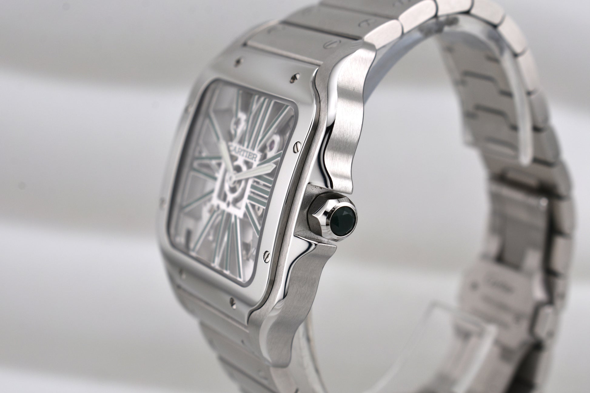 Cartier Santos Skeleton Dial WHSA0028 2024