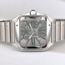 Cartier Santos Skeleton Dial WHSA0028 2024
