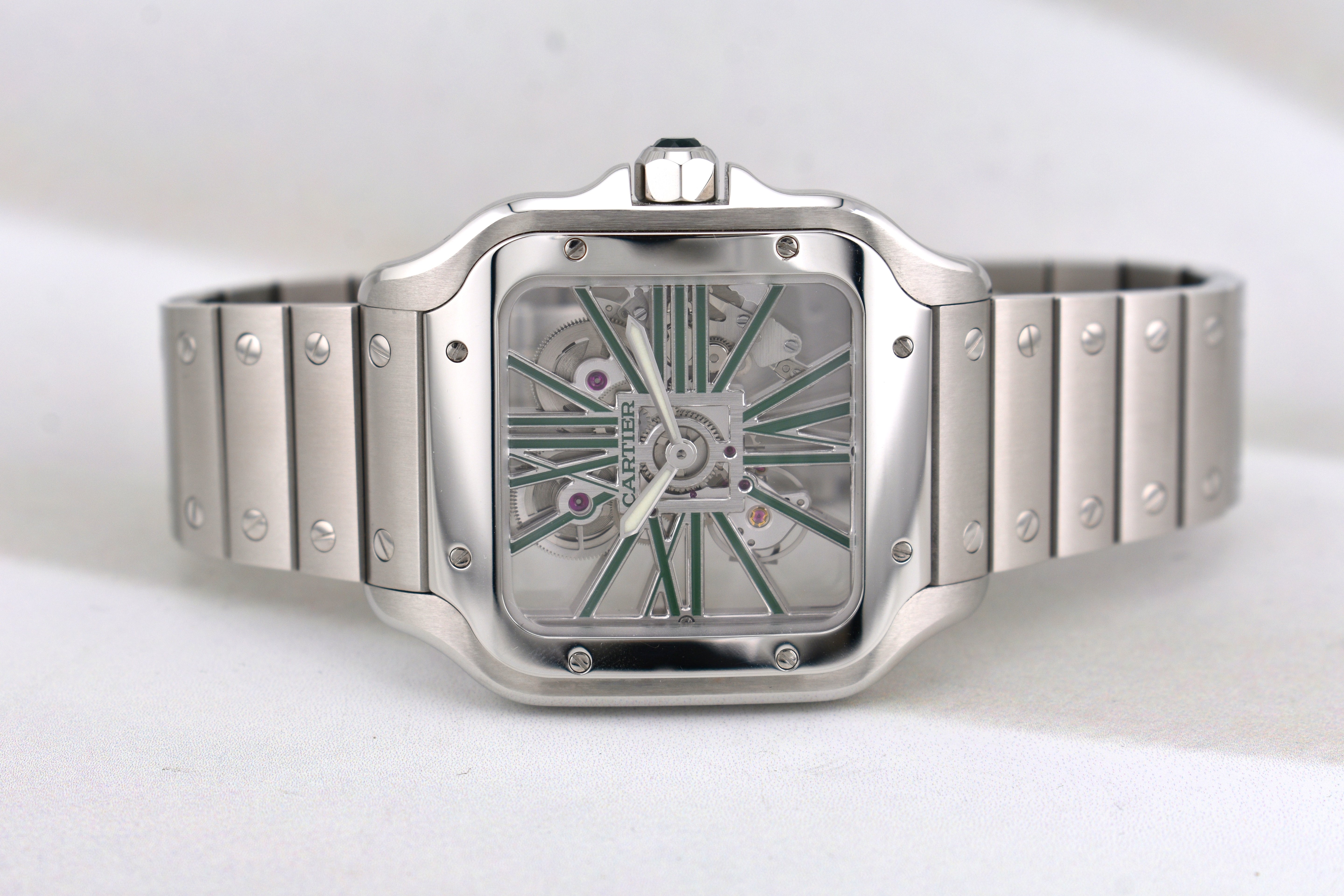 Cartier Santos Skeleton Dial WHSA0028 2024