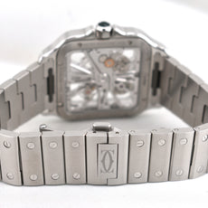 Cartier Santos Skeleton Dial WHSA0028 2024