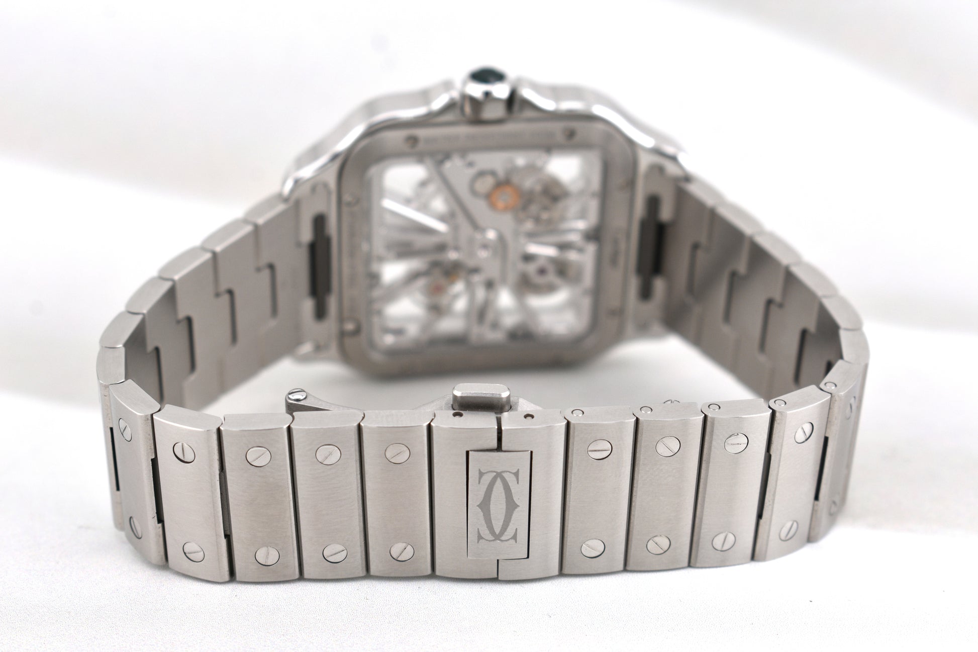 Cartier Santos Skeleton Dial WHSA0028 2024