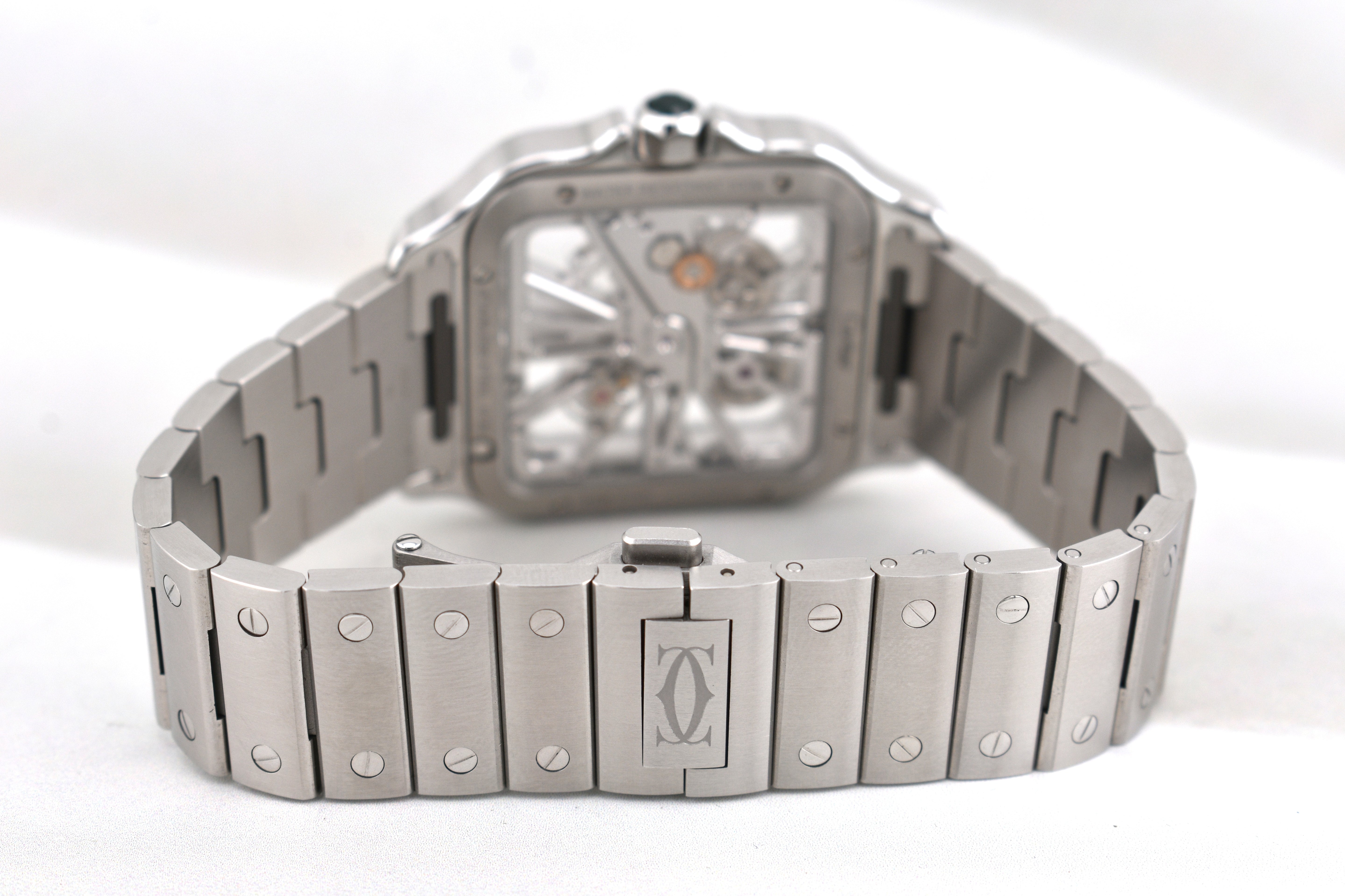 Cartier Santos Skeleton Dial WHSA0028 2024
