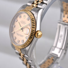 Rolex Datejust 31 Champagne Diamond Dial 78273 2000