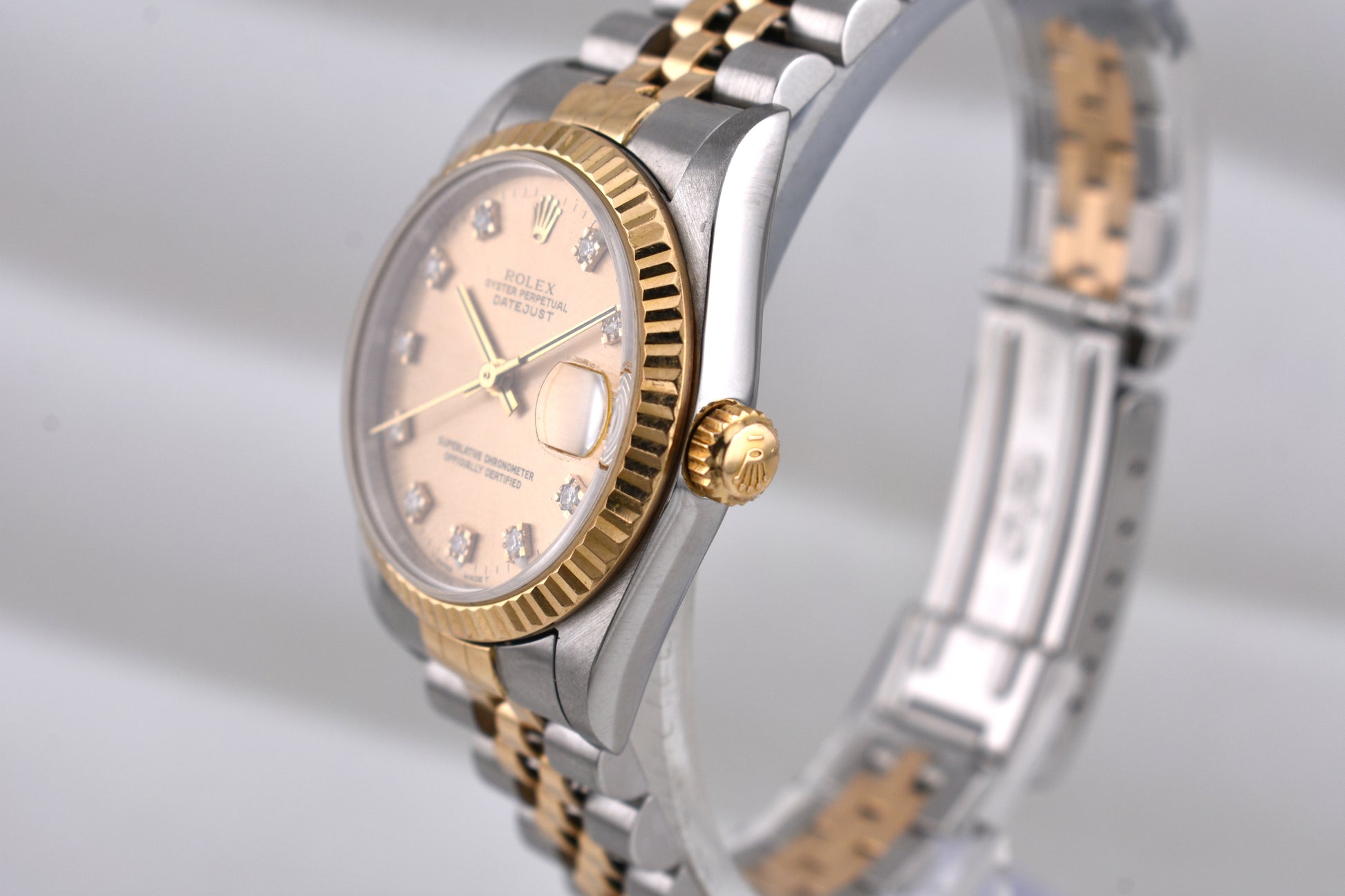 Rolex Datejust 31 Champagne Diamond Dial 78273 2000