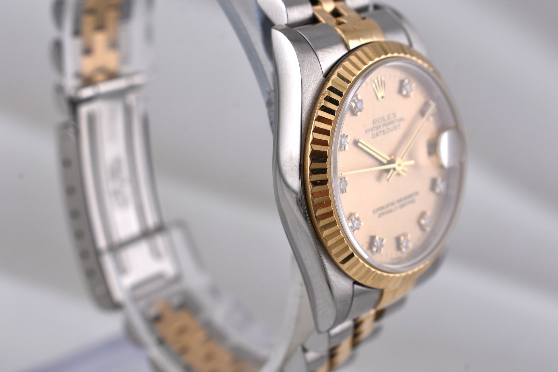 Rolex Datejust 31 Champagne Diamond Dial 78273 2000