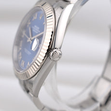 Rolex Datejust 41 Azzuro Blue Oyster Band 126334 2025