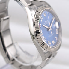 Rolex Datejust 41 Azzuro Blue Oyster Band 126334 2025