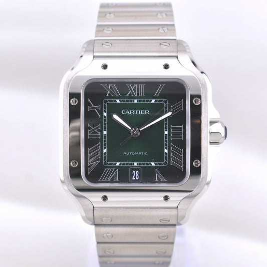 Cartier Santos Large Green Dial WSSA0062 2026