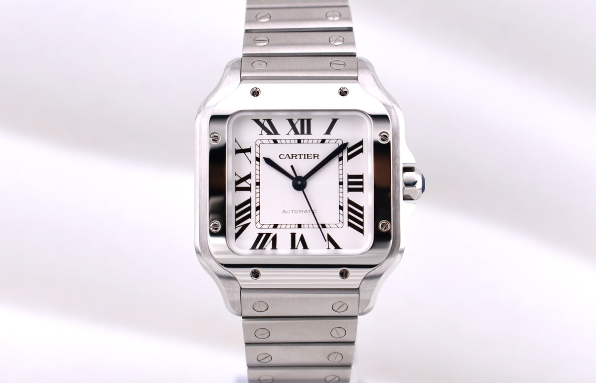 Cartier Santos Medium White Dial WSSA0029 2026