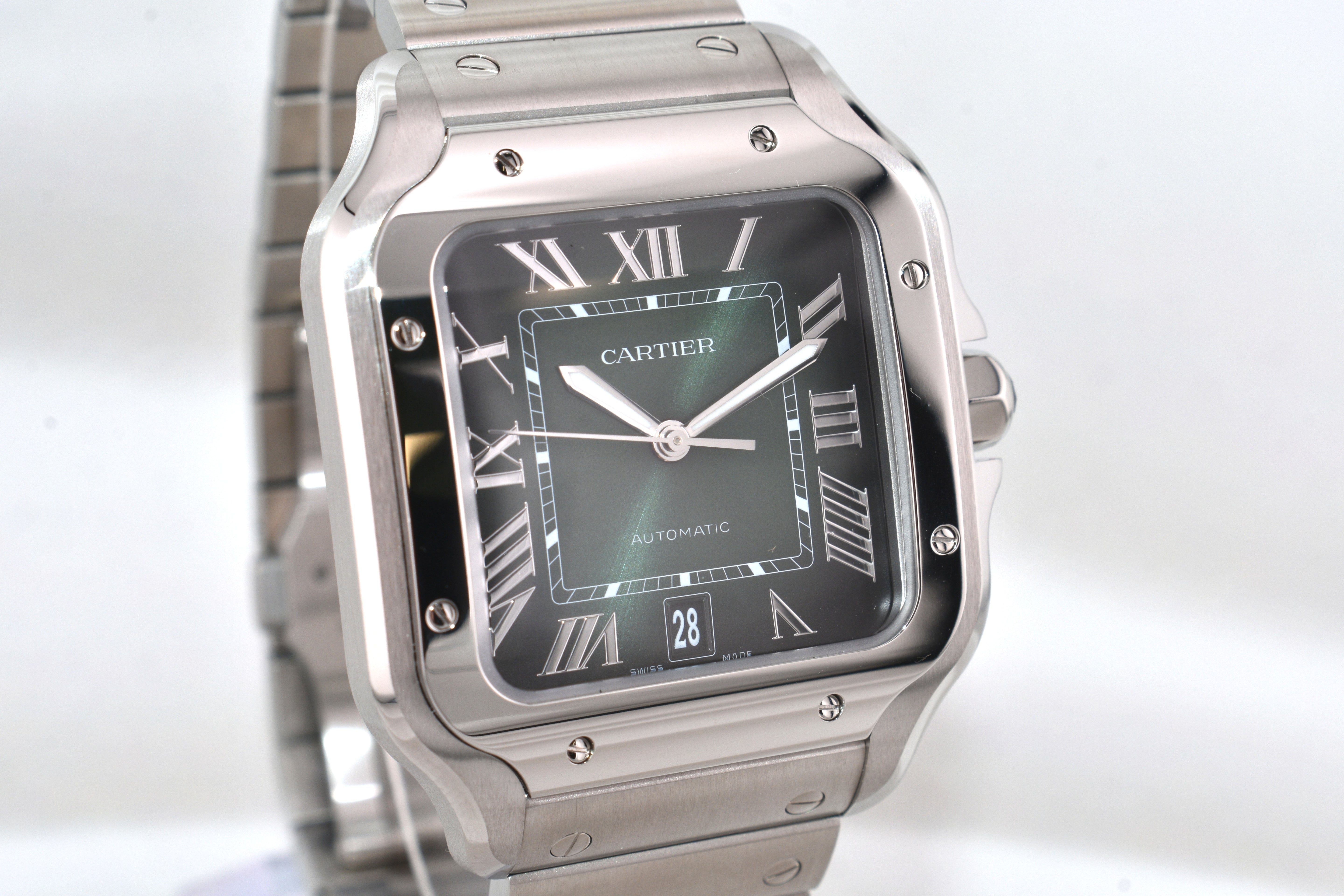 Cartier Santos Large Green Dial WSSA0062 2026