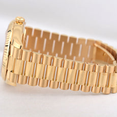 Rolex Day Date 40 Yellow Gold Champagne Baguette Diamond Dial 228238 2026