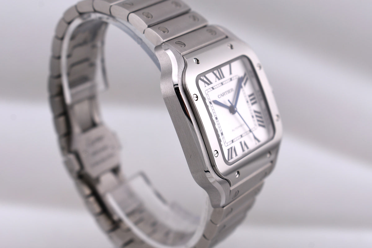Cartier Santos Medium White Dial WSSA0029 2026