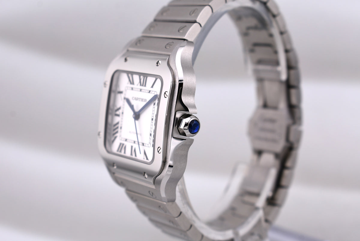 Cartier Santos Medium White Dial WSSA0029 2026