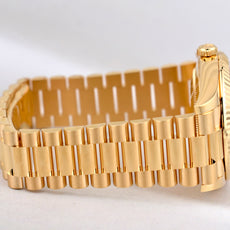 Rolex Day Date 40 Yellow Gold Champagne Baguette Diamond Dial 228238 2026