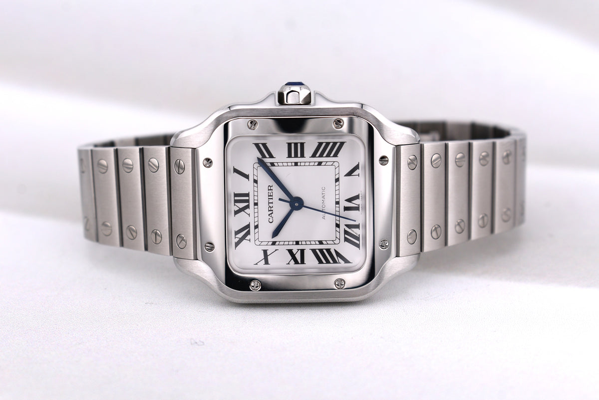 Cartier Santos Medium White Dial WSSA0029 2026