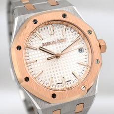 Audemars Piguet Royal Oak Selfwinding Pink Gold White Dial 1555SR 2024