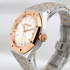 Audemars Piguet Royal Oak Selfwinding Pink Gold White Dial 1555SR 2024