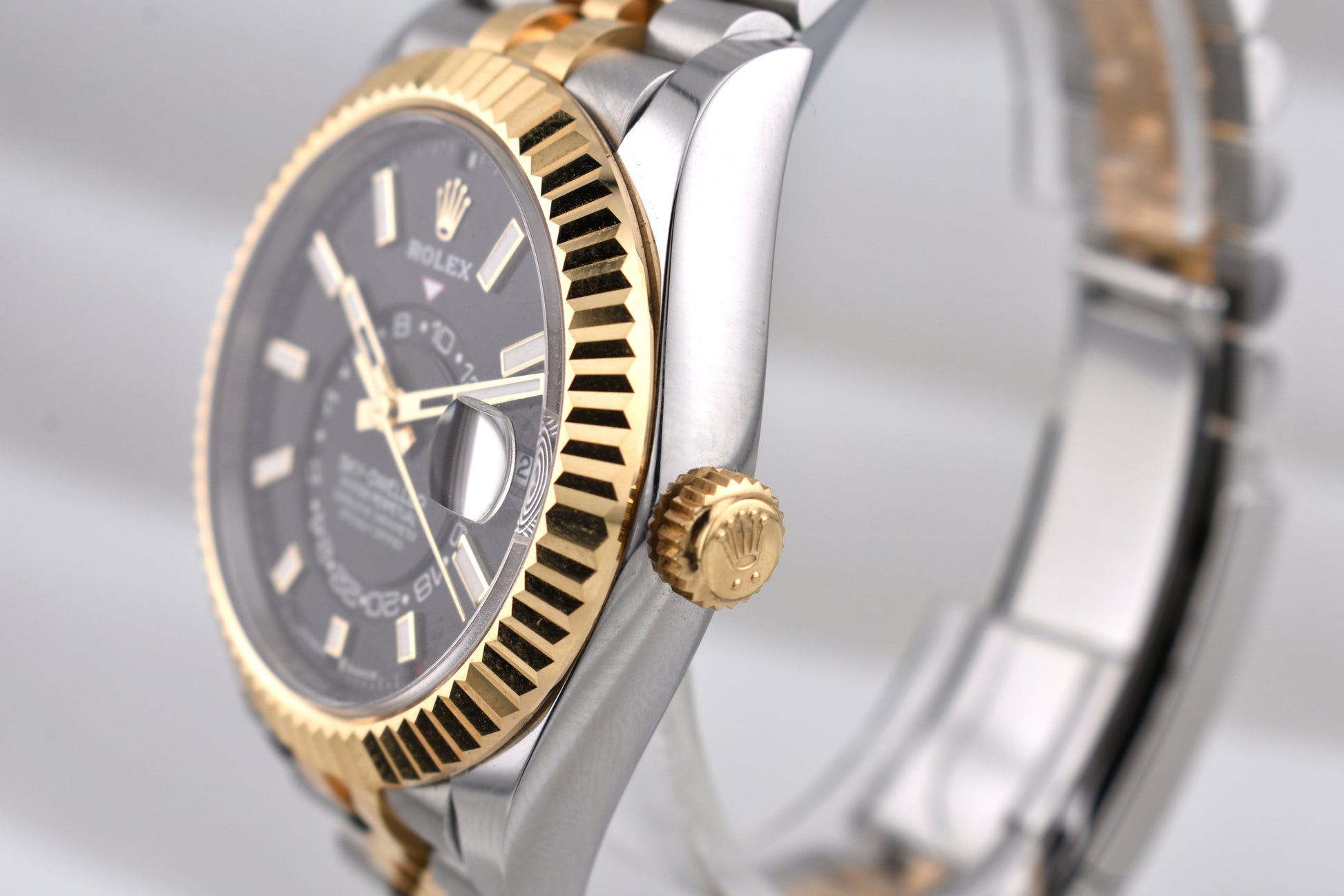 Rolex Sky Dweller Two Tone Black Dial Jubilee Band 336933 2023