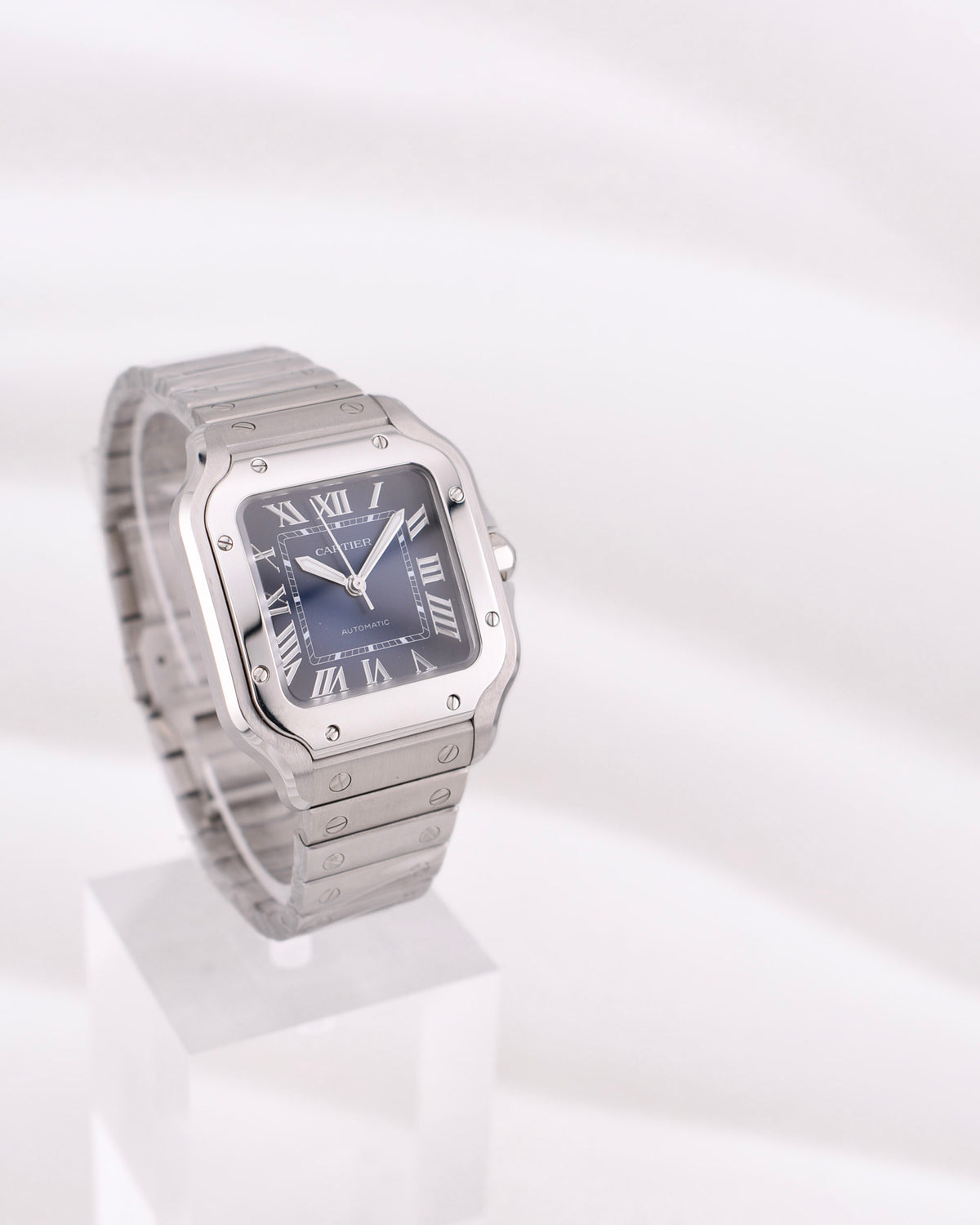 Cartier Santos Medium Blue Dial WSSA0063 2026