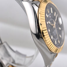 Rolex Sky Dweller Two Tone Black Dial Jubilee Band 336933 2023
