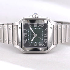 Cartier Santos Medium Green Dial WSSA0061 2026