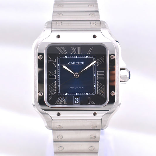 Cartier Santos Large Blue Dial WSSA0071 2026