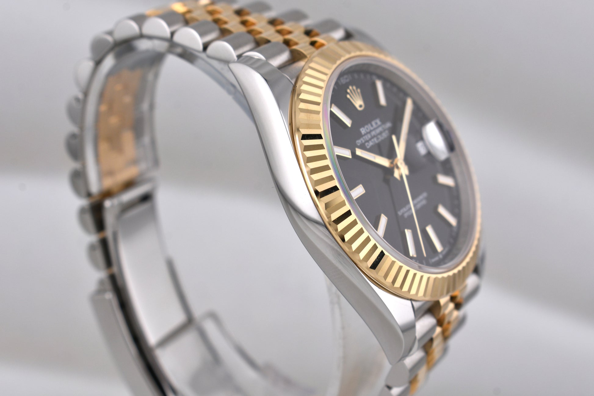 Rolex Datejust 41 Two Tone Black Index Dial 126333 2026