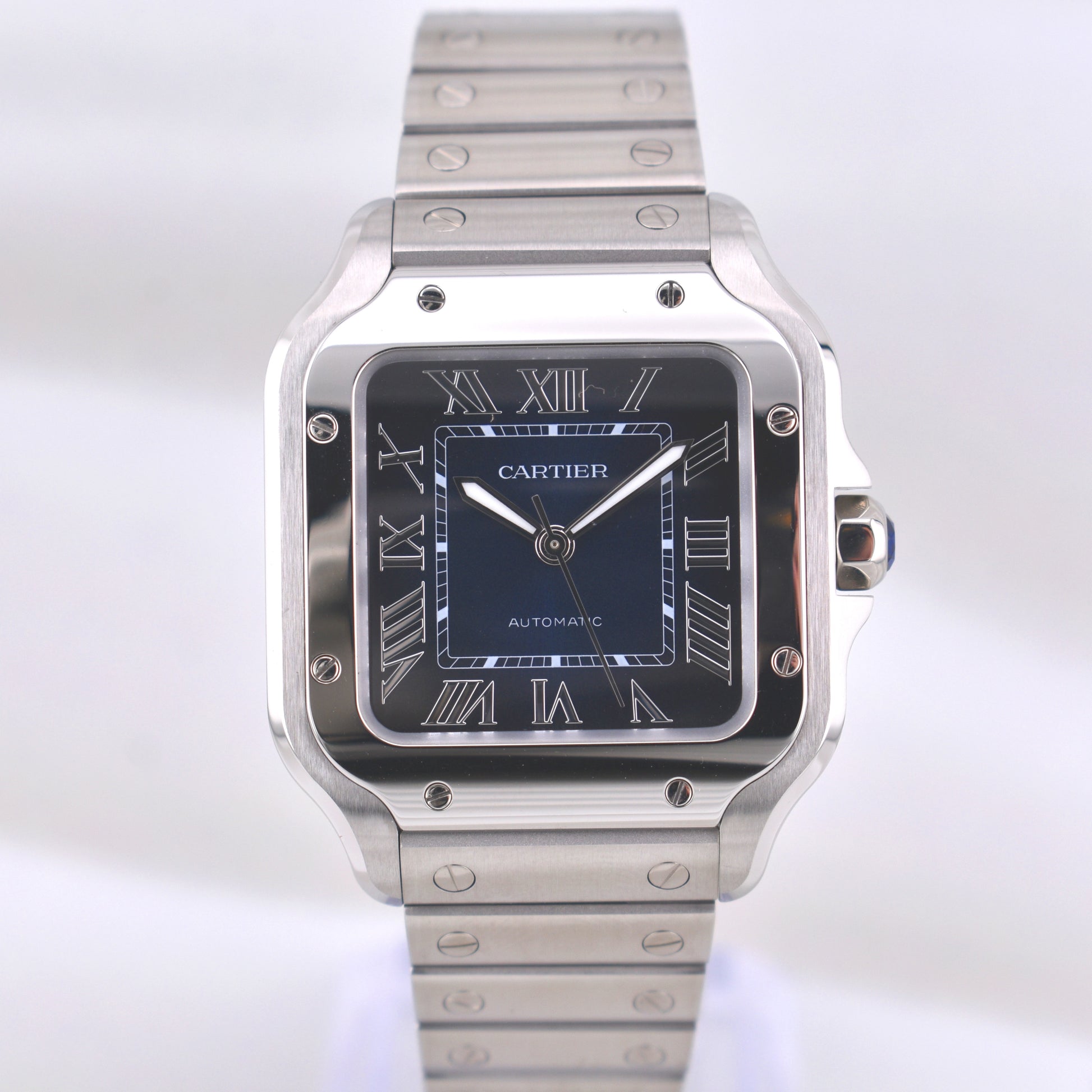 Cartier Santos Medium Blue Dial WSSA0063 2026