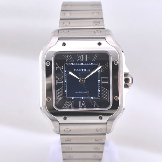 Cartier Santos Medium Blue Dial WSSA0063 2026