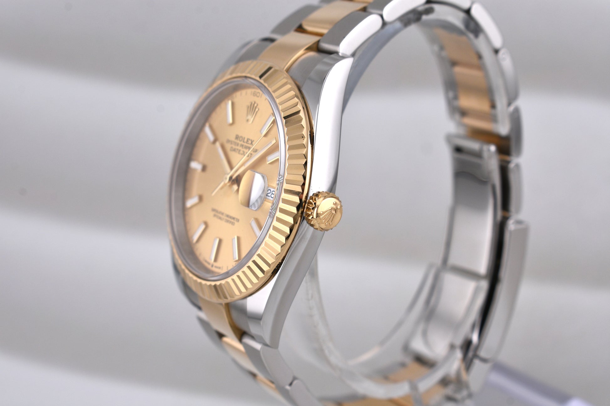 Rolex Datejust 41 Champagne Dial Oyster Band 126333 2025