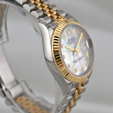 Rolex Datejust 31 Mother of Pearl Two Tone Yellow Gold 278273 2026