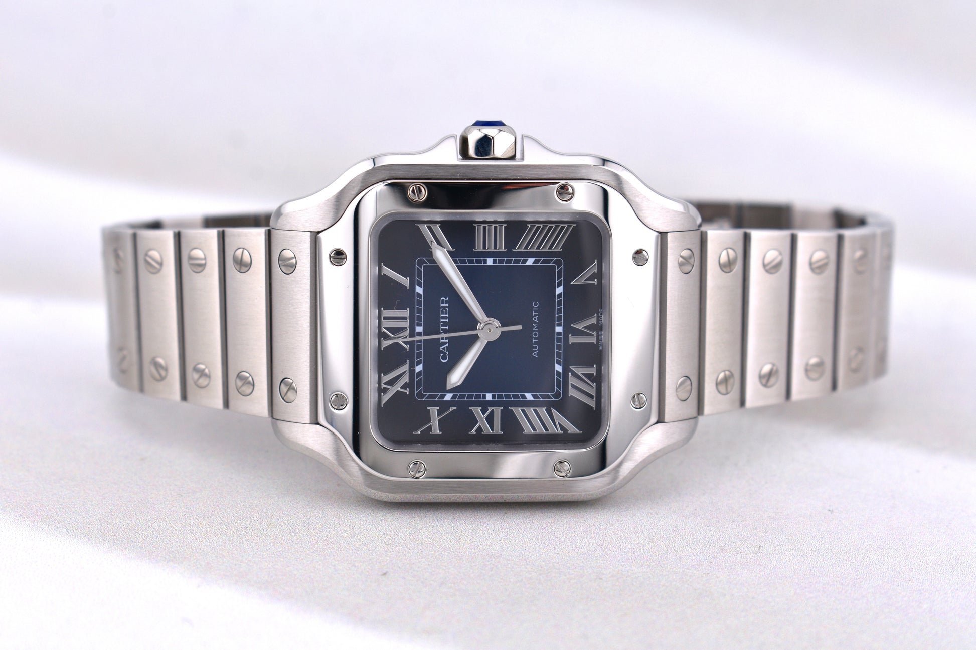 Cartier Santos Medium Blue Dial WSSA0063 2026
