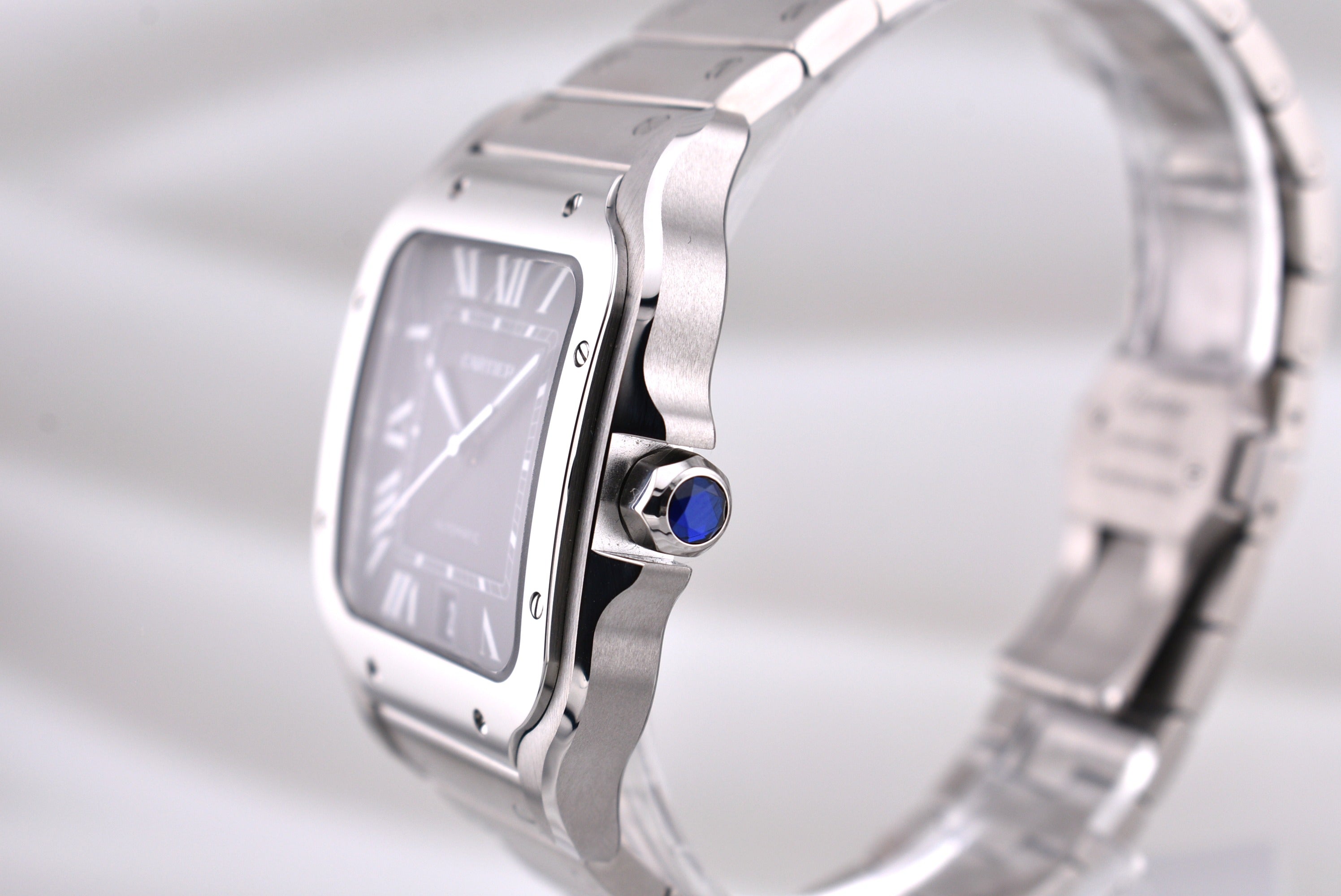 Cartier Santos Large Black Sunray Dial WSSA0096 2026