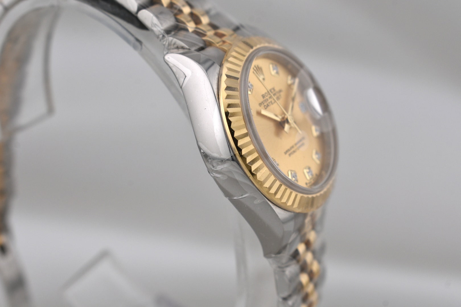 Rolex Lady Datejust 28 Two Tone Champagne Diamond Dial 279173 2026