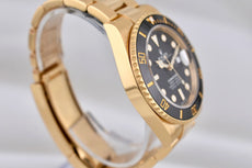 Rolex Submariner Date Yellow Gold Black Dial 126618LN 2022