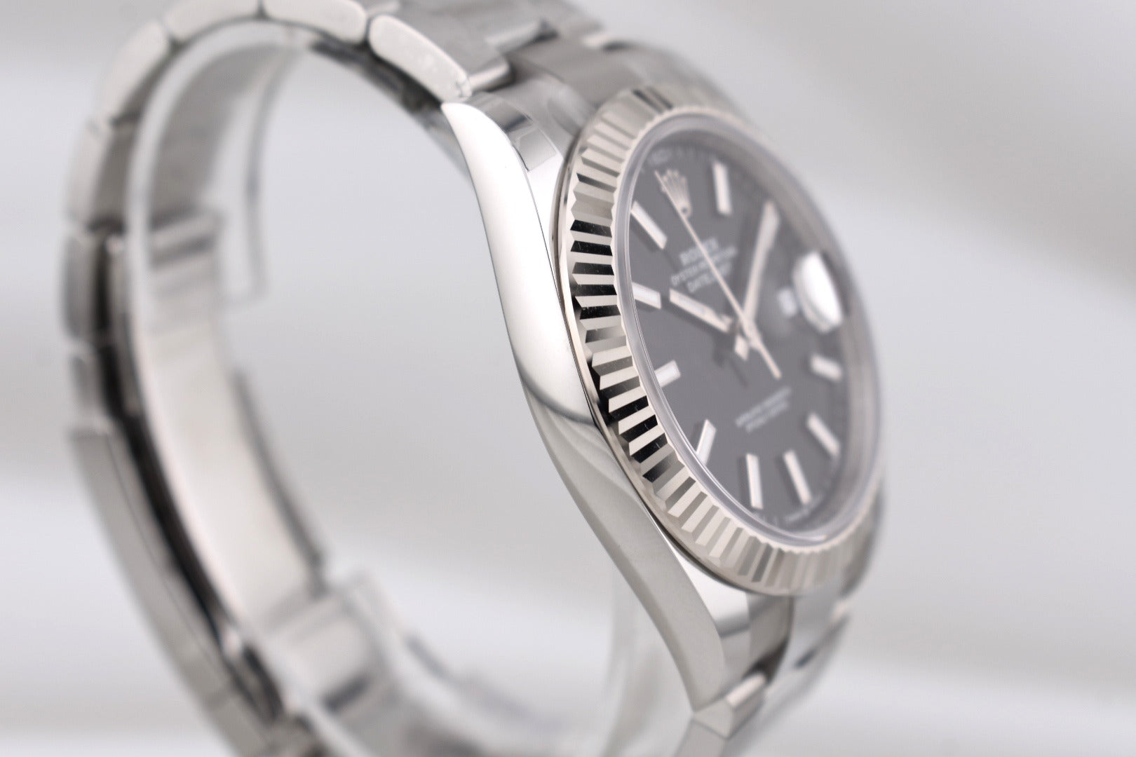 Rolex Datejust 41 Black Index Dial Oyster Band 126334 2026