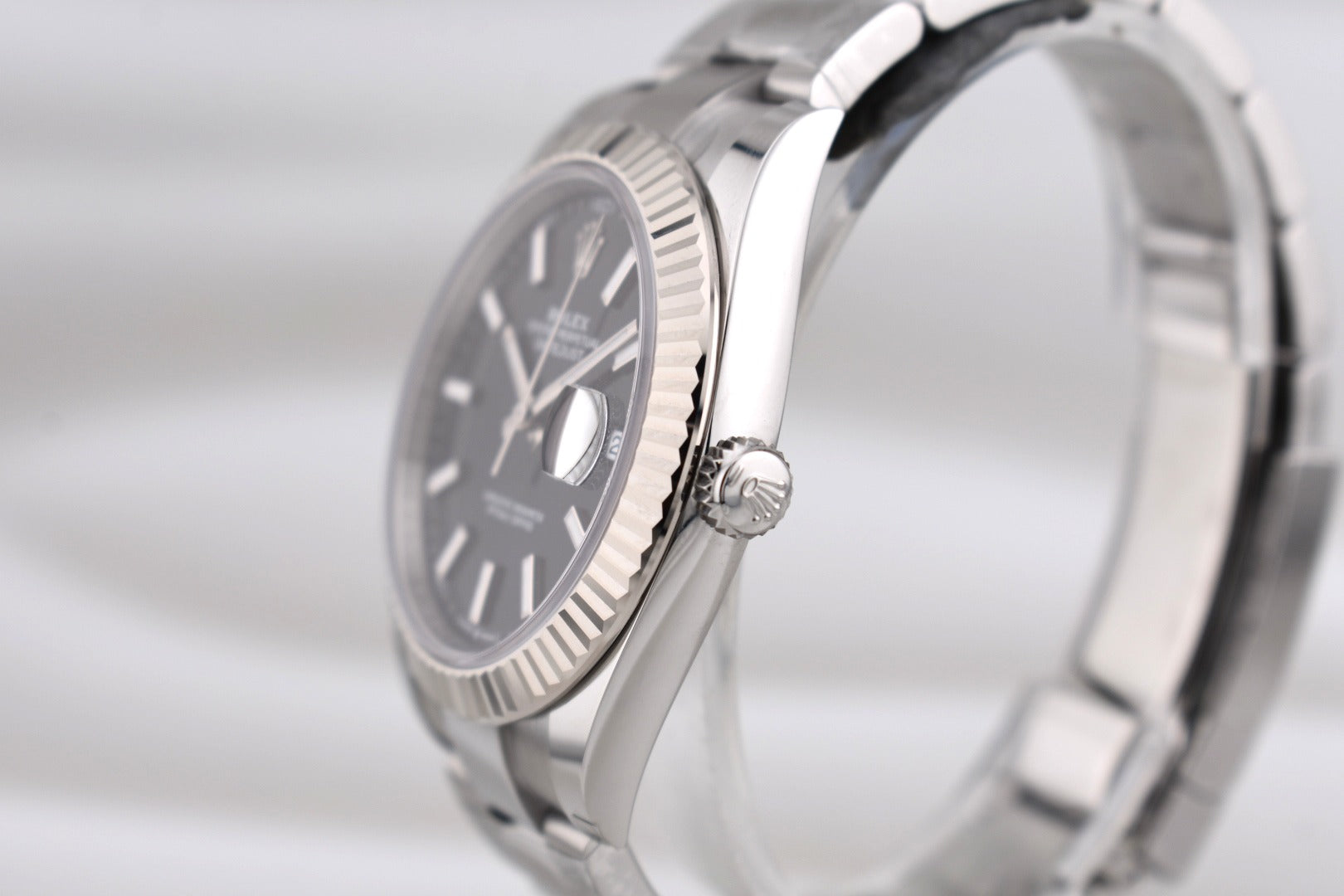 Rolex Datejust 41 Black Index Dial Oyster Band 126334 2026