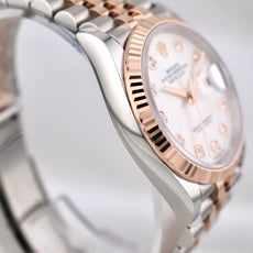 Rolex Datejust 36 Two Tone Rose Gold Mother of Pearl 126231 2025