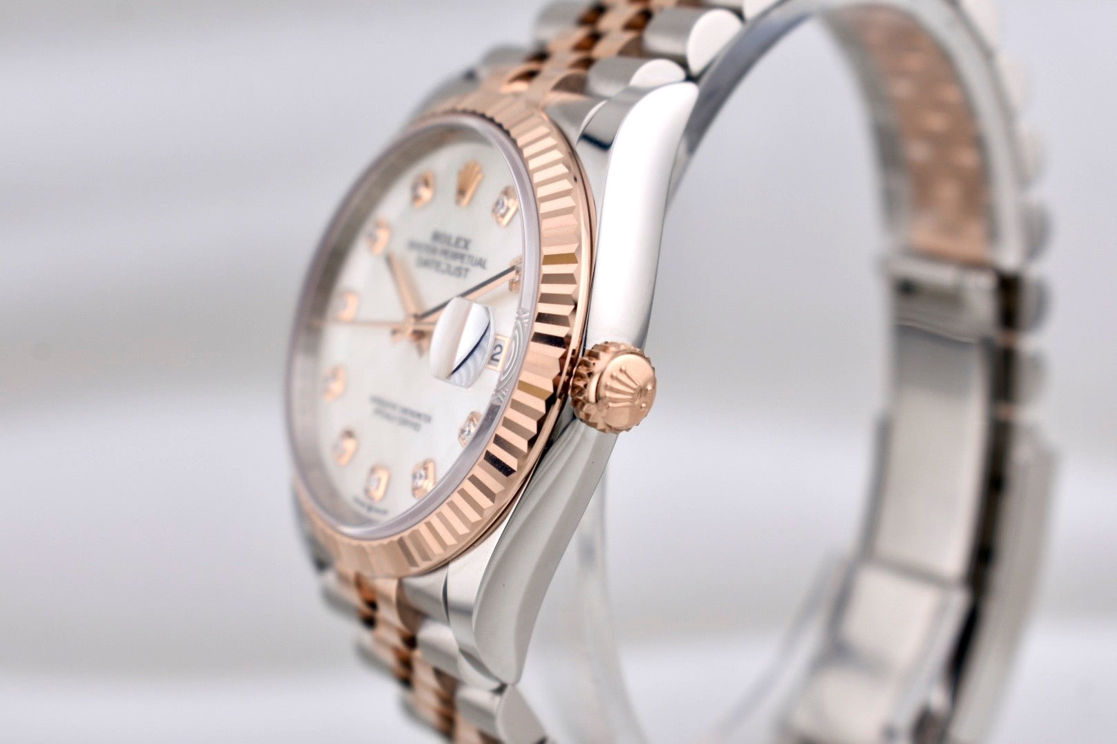 Rolex Datejust 36 Two Tone Rose Gold Mother of Pearl 126231 2025