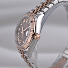 Rolex Datejust 31 Chocolate Roman Diamond VI Dial 278271 2026