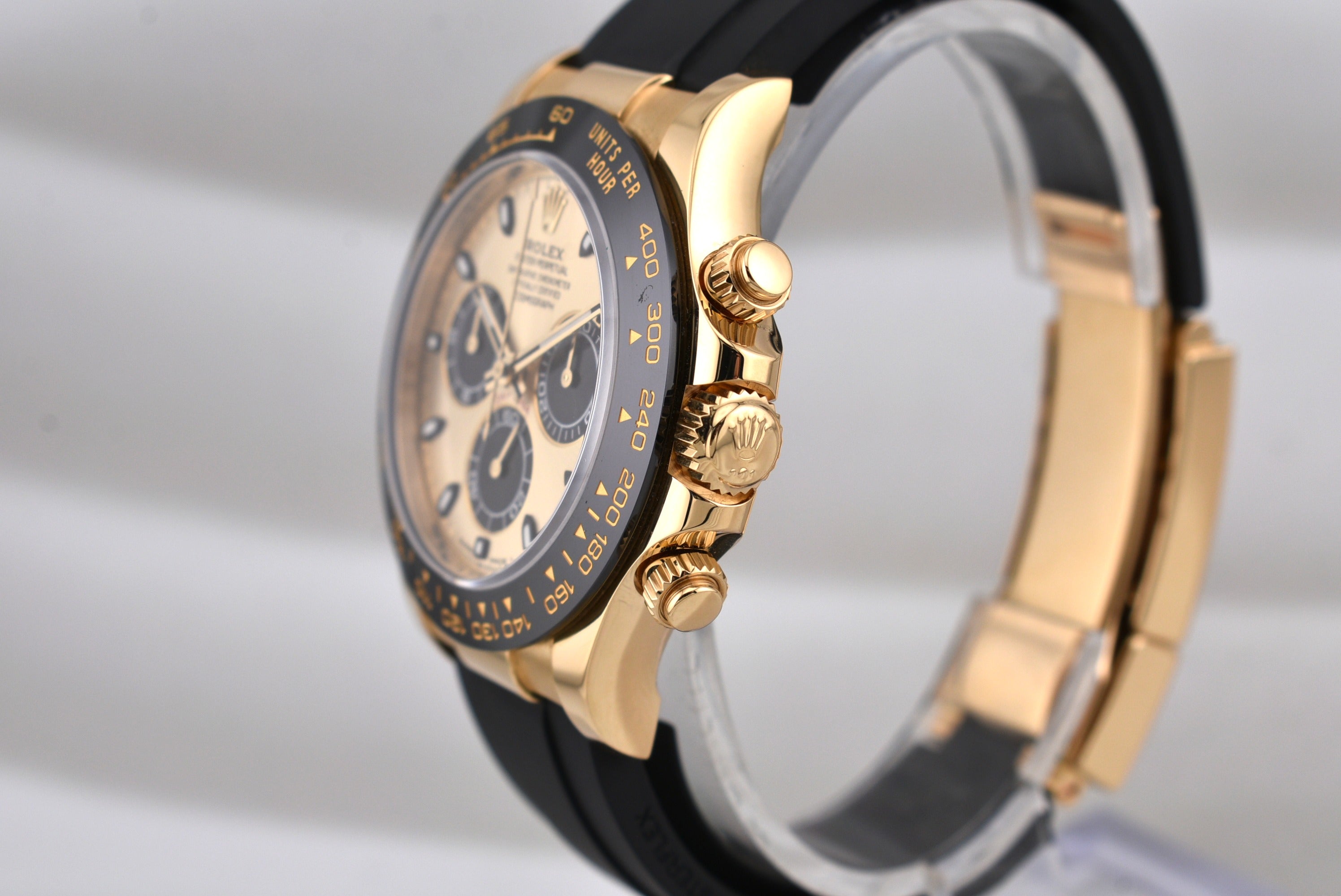 Rolex Cosmograph Daytona Yellow Gold 'Pikachu' Oysterflex 126518LN 2021