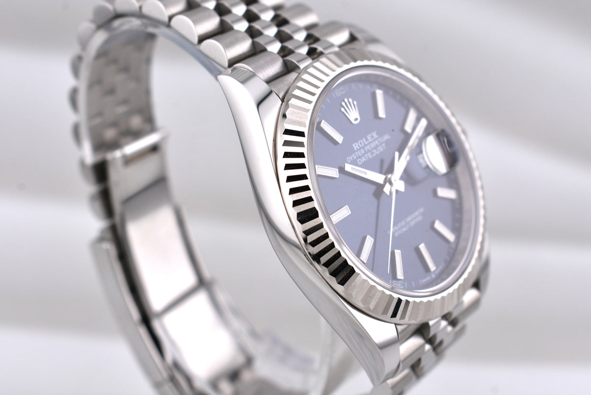 Rolex Datejust 41 Blue Index Dial Jubilee Band 126334 2023