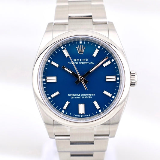 Rolex Oyster Perpetual 41 Med Blue Dial 134300 2025
