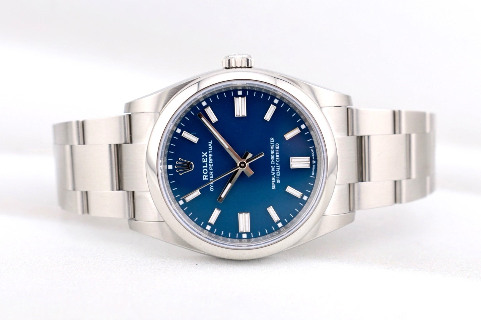 Rolex Oyster Perpetual 41 Med Blue Dial 134300 2025