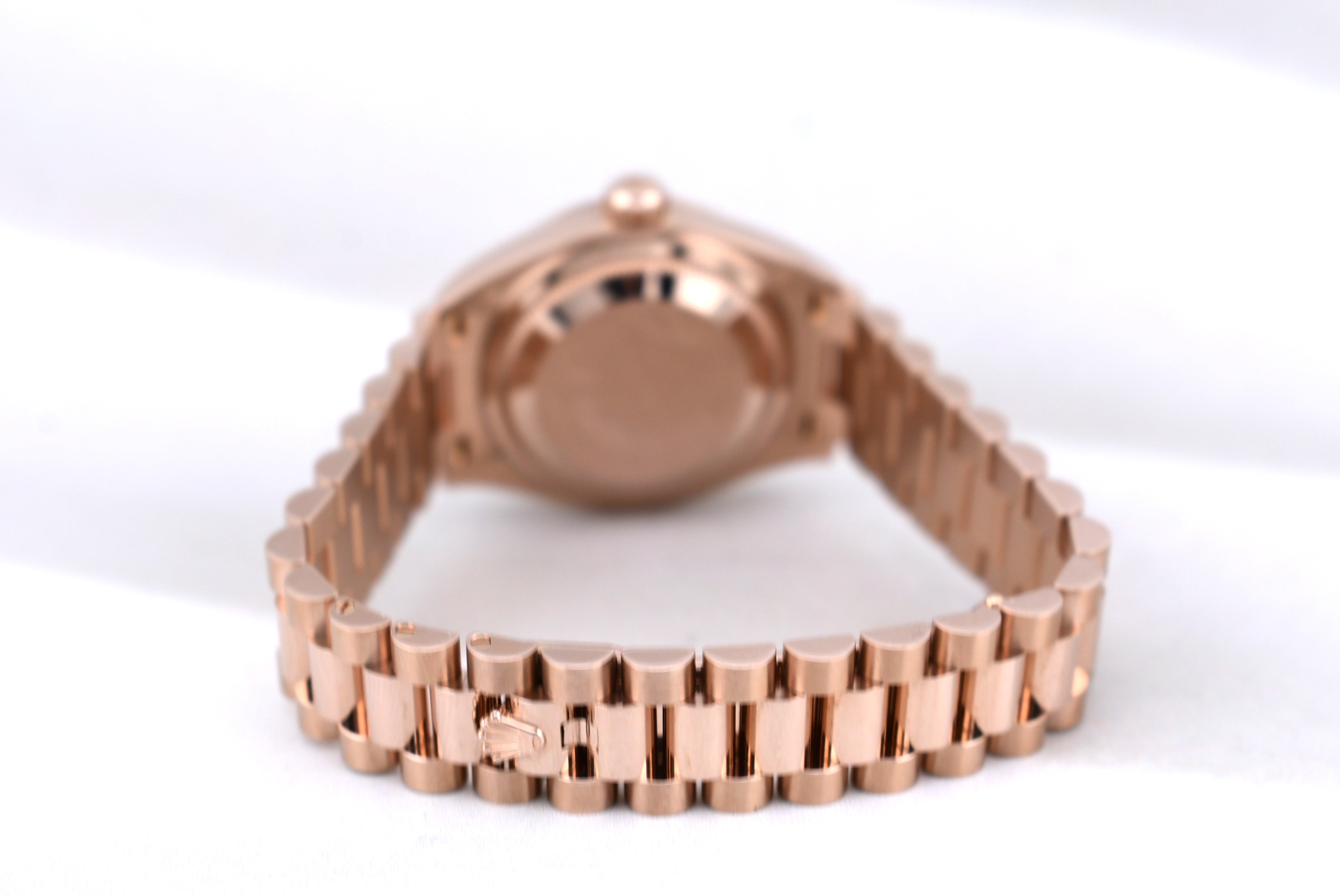 Rolex Lady Datejust Everose Gold Olive Diamond Dial 279175 2022