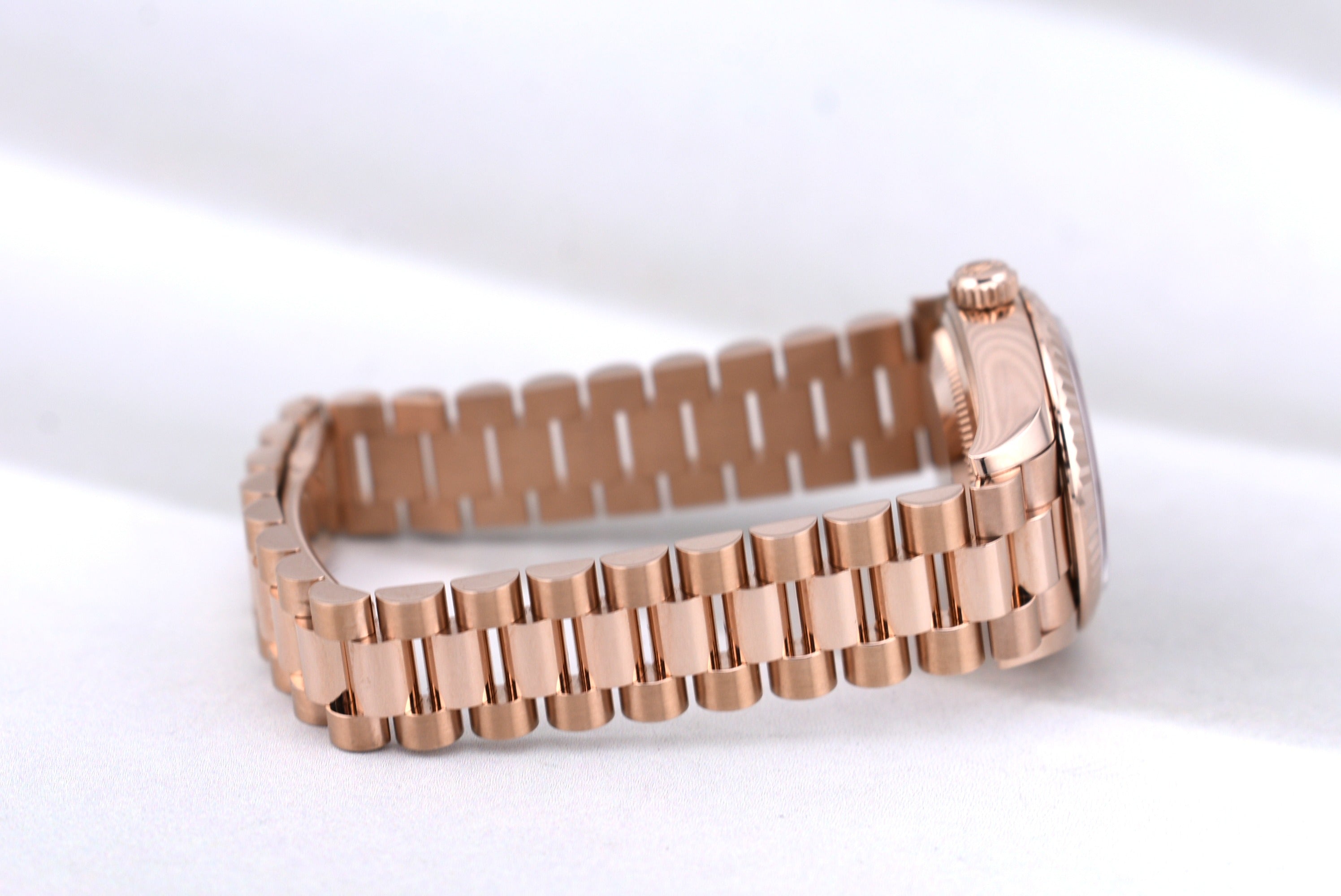 Rolex Lady Datejust Everose Gold Olive Diamond Dial 279175 2022