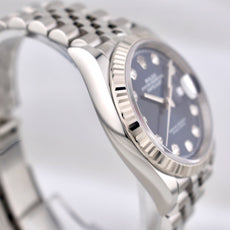 Rolex Datejust 36 Blue Diamond Dial 126234 2025