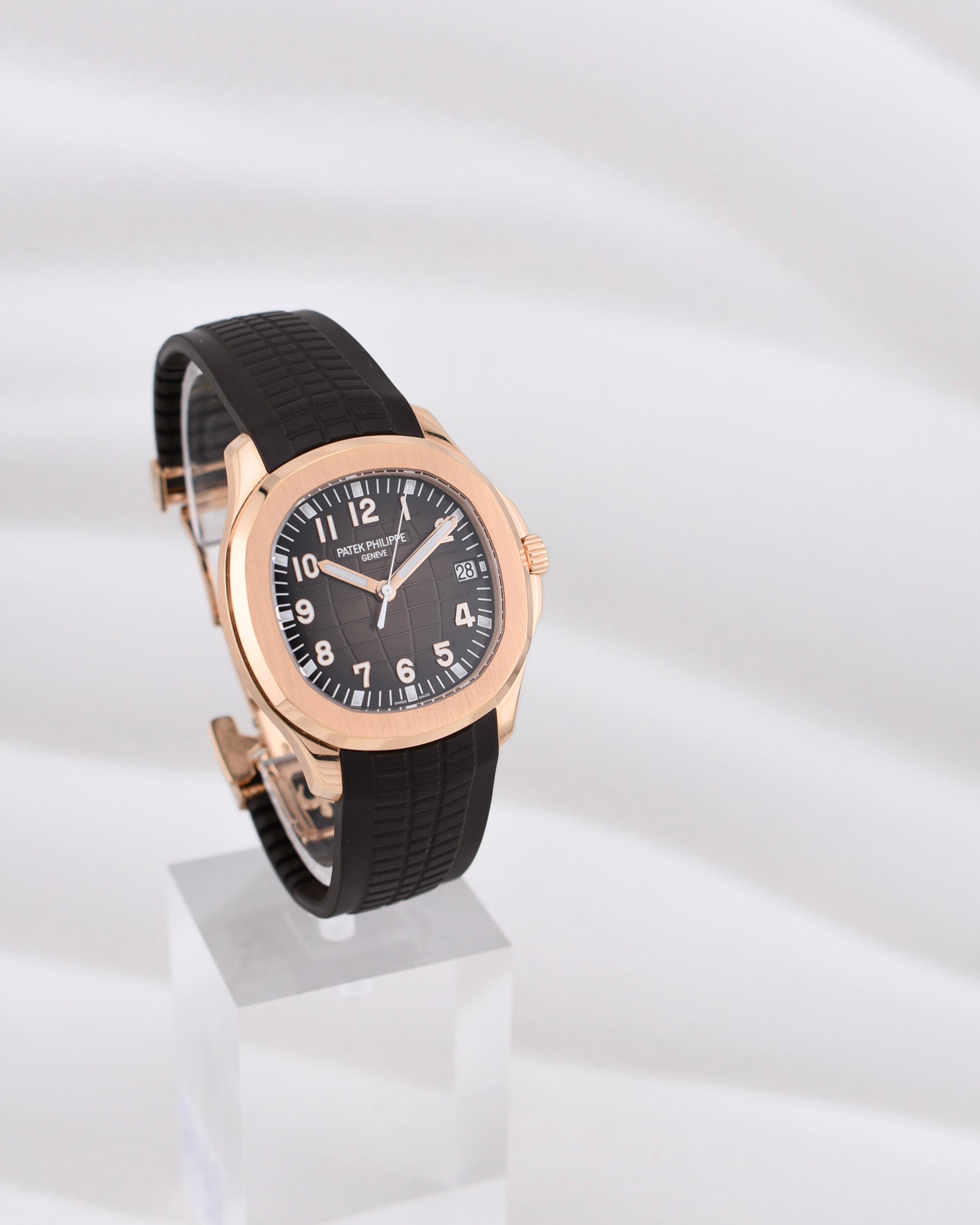 Patek Philippe Aquanaut Rose Gold Chocolate Dial 5167R 2019
